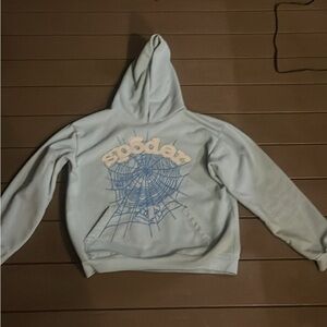 Sky blue spider hoodie size xl